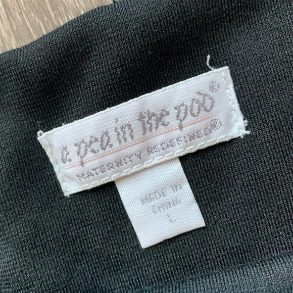 A pea in the Pod Striped maternity dress. Large - Picture 6 of 11